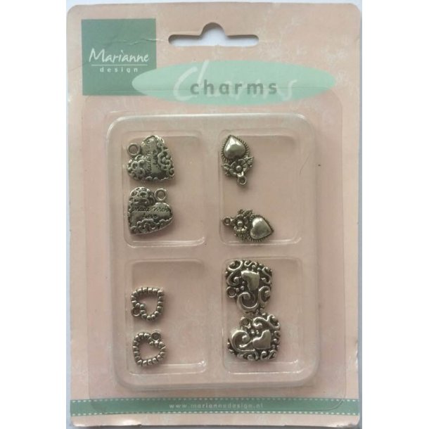 Marianne Design Charms - JU0883 - Hearts