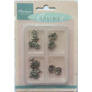 Marianne Design Charms - JU0900 - Owls