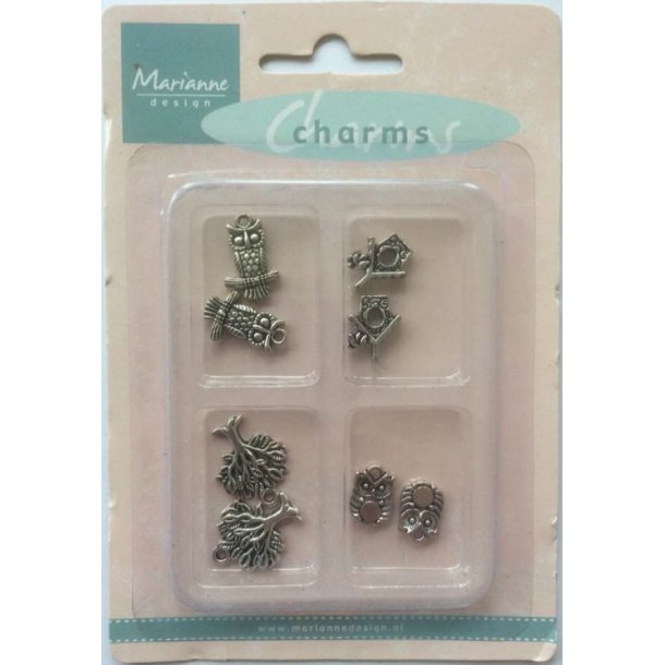 Marianne Design Charms - JU0900 - Owls