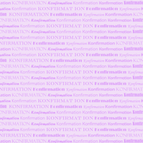 Konfirmation 2-farvede 14x28 Lilla