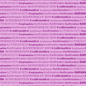 Konfirmation 2-farvede 14x28 Violet