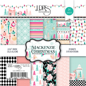 LDRSCreative Blok 15x15cm Mackenzie Christmas - LDRS3265