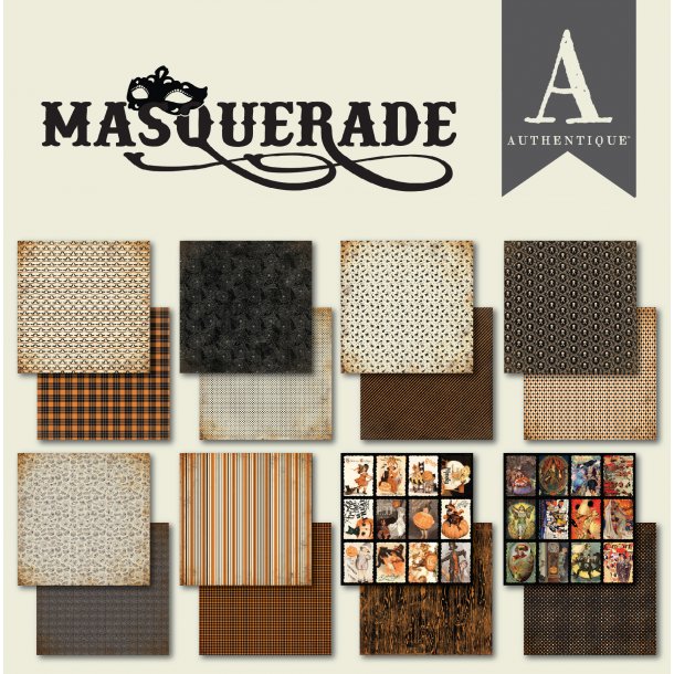 Authentique Blok 15x15 Masquerade - MQR010