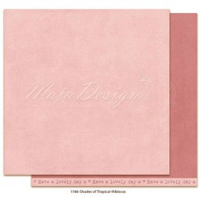 Maja Design Scrapbooking Ark - 1166 - Hibiscus