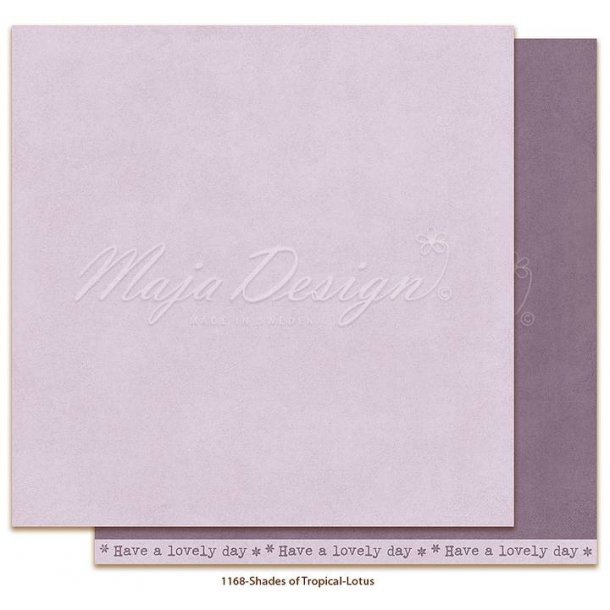 Maja Design Scrapbooking Ark - 1168 - Lotus