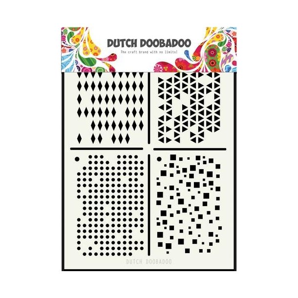 Dutch Doobadoo Mask Art - Multistencil A5