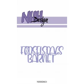 NHH Design Dies - NHHD821 - Fdselsdagsbarnet