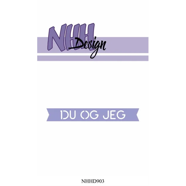 NHH Design Dies - NHHD903 - Du og jeg