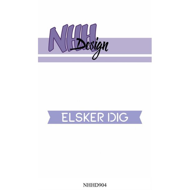 NHH Design Dies - NHHD904 - Elsker dig