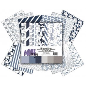NHH Paperpad 15x15cm All in one -NHHP312 - Gamer
