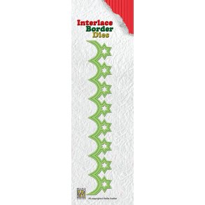 Nellie's Interlace Border Dies-Ild008