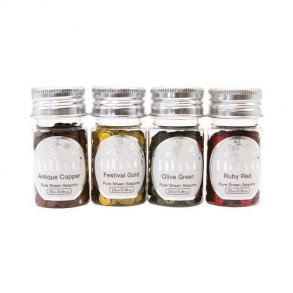 Nuvo pure Sheen Sequins - 281N Jingle Bells - 4x25ML 