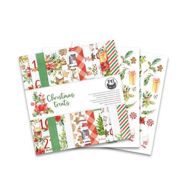 Piatek13 - Paper pad 30x30 Christmas treats 