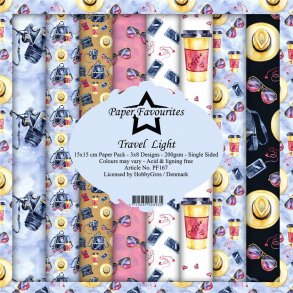 Paper Favourites Paper Pack 15x15 - PF167 - Travel Light