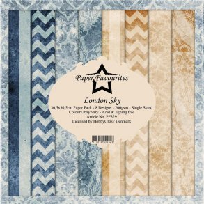 Paper Favourites Paper Pack 30x30 - PF329 - London Sky