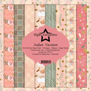 Paper Favourites Paper Pack 30x30 - PF335 - Italian Vacation