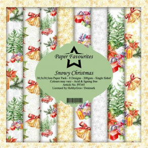 Paper Favourites Paper Pack 30x30 - PF345 - Snowy Christmas