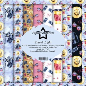 Paper Favourites Paper Pack 30x30 - PF367 - Travel Light