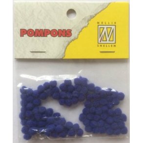 Pompons 100stk 3mm - PCM016 - Royal