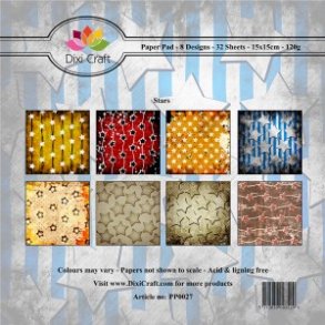 Dixi Craft Papirsblok 15x15cm PP0027