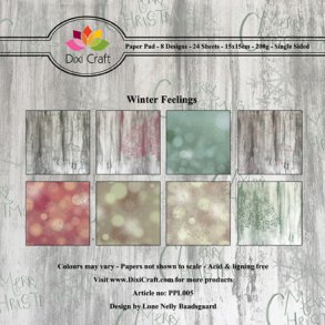 Dixi Craft Papirsblok 15x15cm PPL005