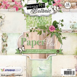 STUDIO LIGHT PAPER PAD 15X15CM 36 ARK PPRB57
