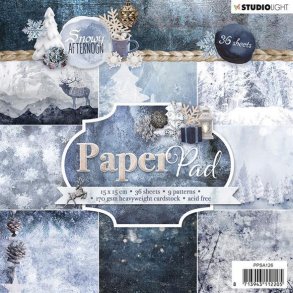 STUDIO LIGHT PAPER PAD 15X15CM 36 ARK PPSA126