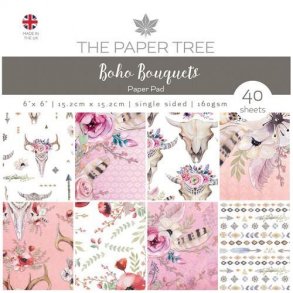 Paper Tree Paperpad - Boho Bouquets - PTC1016