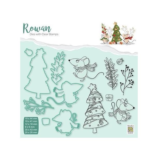 Nellie's Dies &amp; Clearstamp - RDCS007 - Christmas Tree