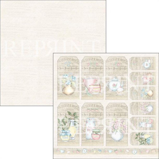 REPRINT Scrapbooking Ark 200GR 30,5x30,5cm - RP0316