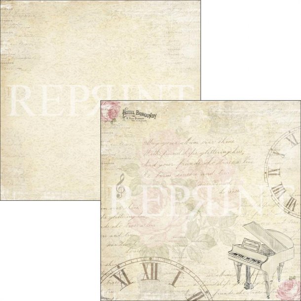 REPRINT Scrapbooking Ark 200GR 30,5x30,5cm - RP0317