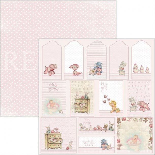 REPRINT Scrapbooking Ark 200GR 30,5x30,5cm - RP0346