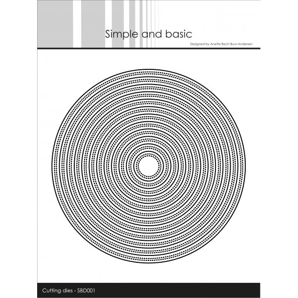 Simple and Basic - SBD001 - Double Pierced Round