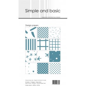 Simple and Basic Design Papers 10x21cm - SBP906