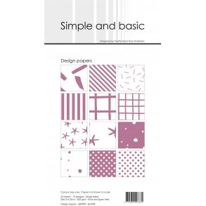 Simple and Basic Design Papers 10x21cm - SBP909