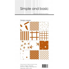 Simple and Basic Design Papers 10x21cm - SBP910