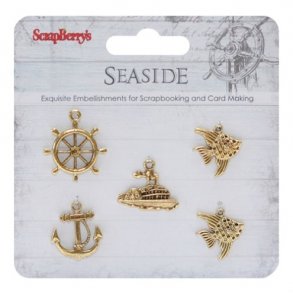 Scrapberry's Charms - SCB250001062 - Seaside