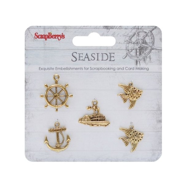 Scrapberry's Charms - SCB250001062 - Seaside