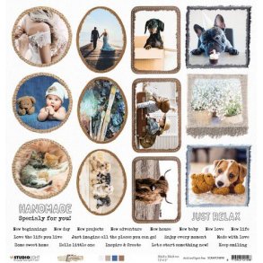 Studio Light Scrapbooking Ark 30,5x30,5cm - SCRAPCNB 98