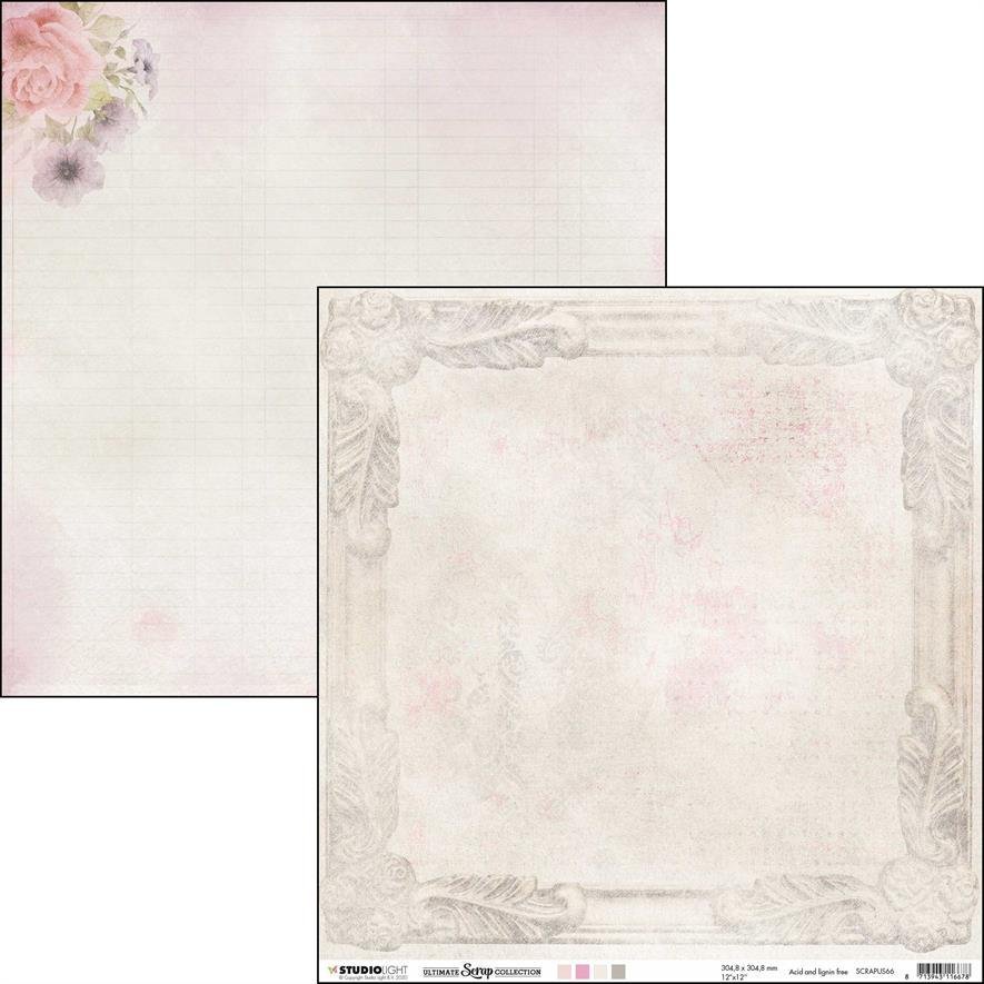 Studio Light Scrapbooking Ark 30,5x30,5cm SCRAPUS66 Studio Light Scrapbooking Ark LARSEN HOBBY