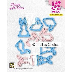 Nellie's SD186 - Collection of hares-1