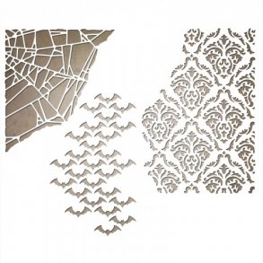 Sizzix-Tim Holtz Thinlits Die - 661588 - Mixed Media Halloween