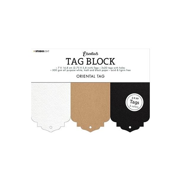 Studio Light Tag Block Oriental SL-ES-TAGBL01