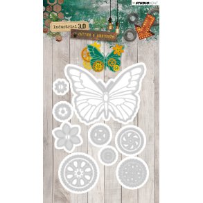 Studio Light Embossing Dies - STENCILIN127