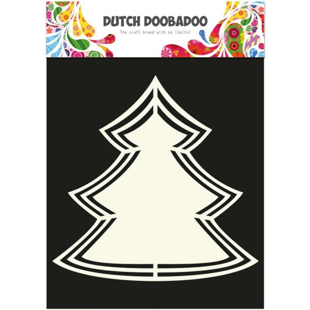 Dutch Doobadoo Shape Art - Christmas Tree 