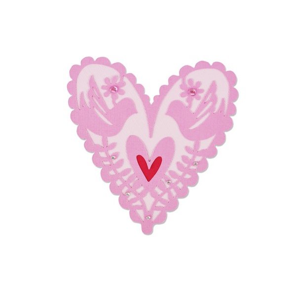 Sizzix Thinlits Die - 661164 - From My Heart