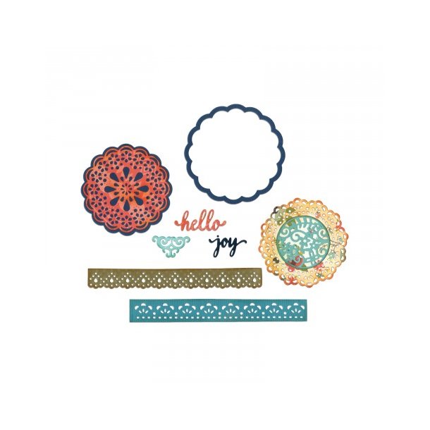 Sizzix Thinlits Die - 661096 - Hello Doily