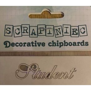 Scrapiniec Chipboards - STUDENT