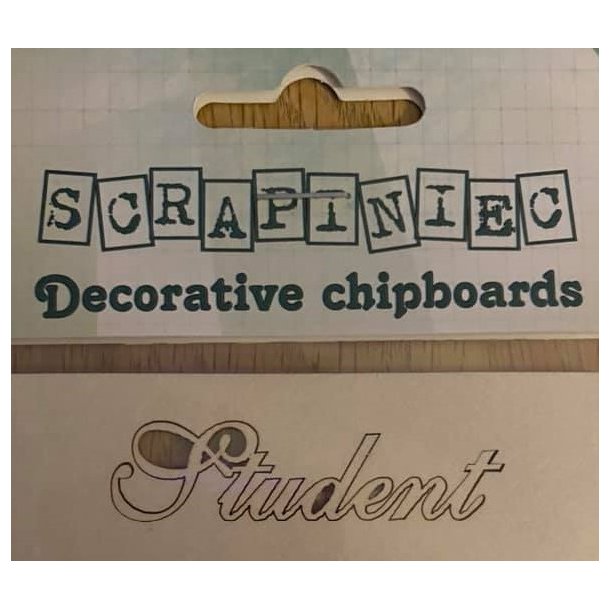 Scrapiniec Chipboards - STUDENT