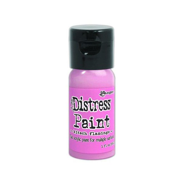 Ranger Distress Paint Flip Cap Bottle 29ml  - Kitsch Flamingo - TDF72638